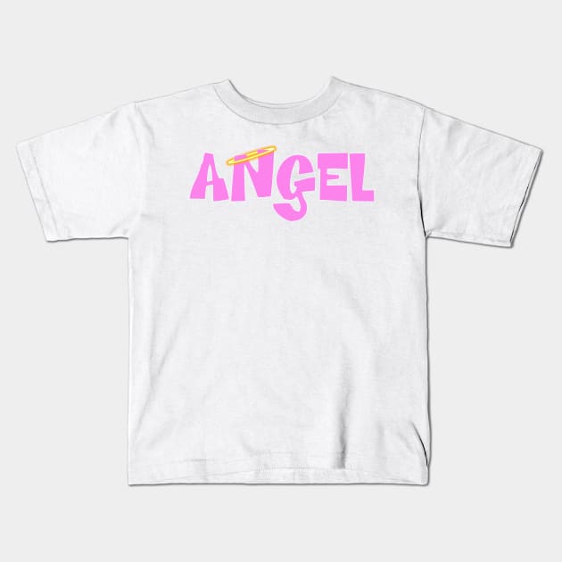 Angel Kids T-Shirt by AlienClownThings